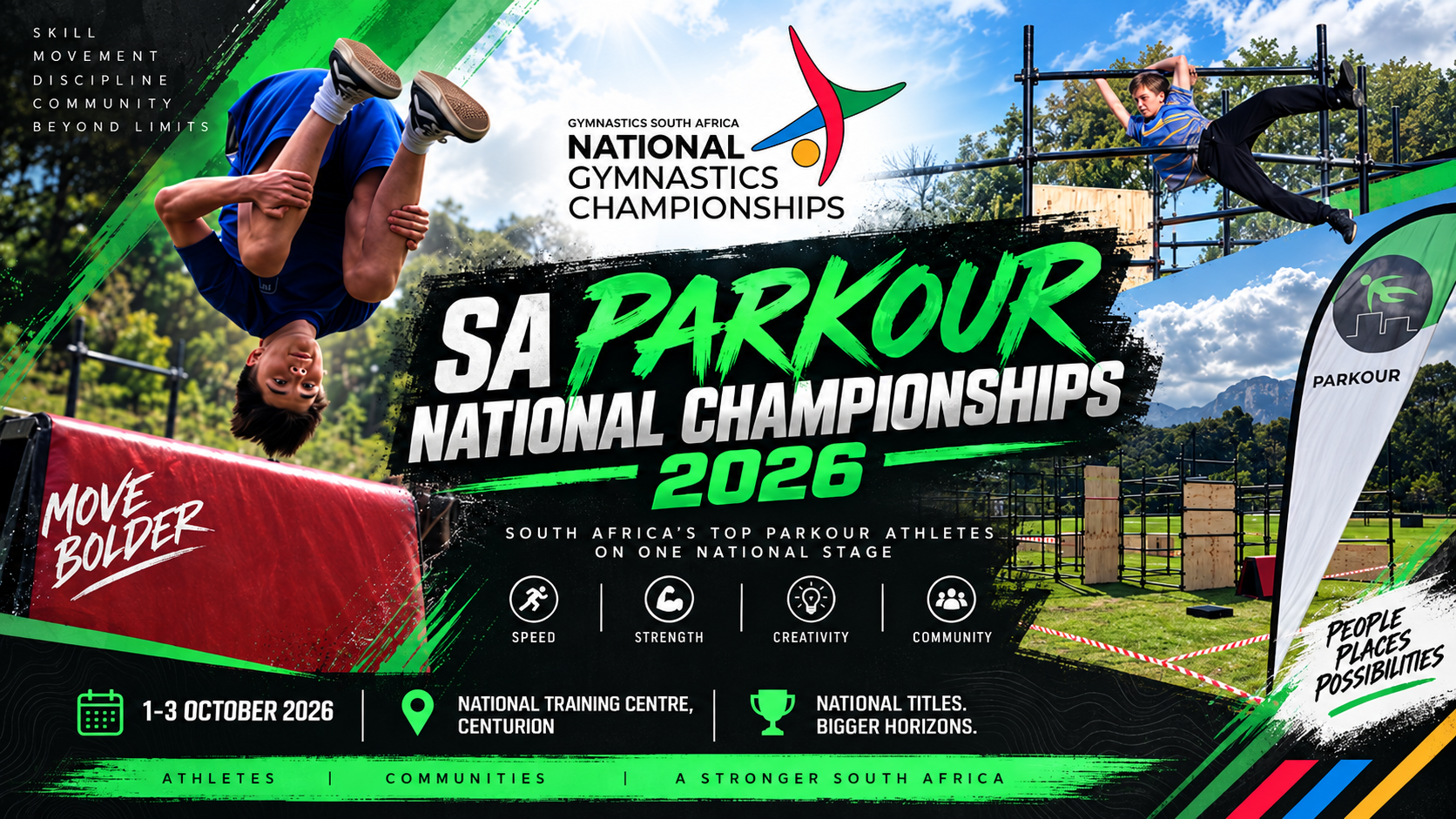 SA Parkour National Championships 2026